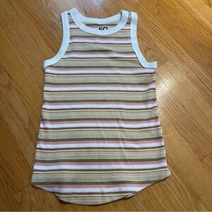 SO Multicolor Striped Tank Top
